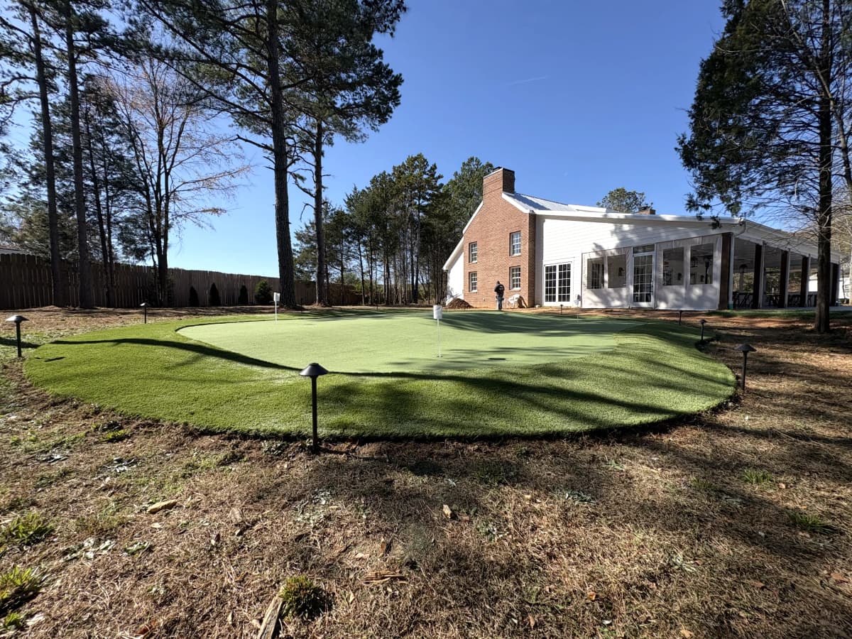 Putting Green — Brick Farmhouse Estate