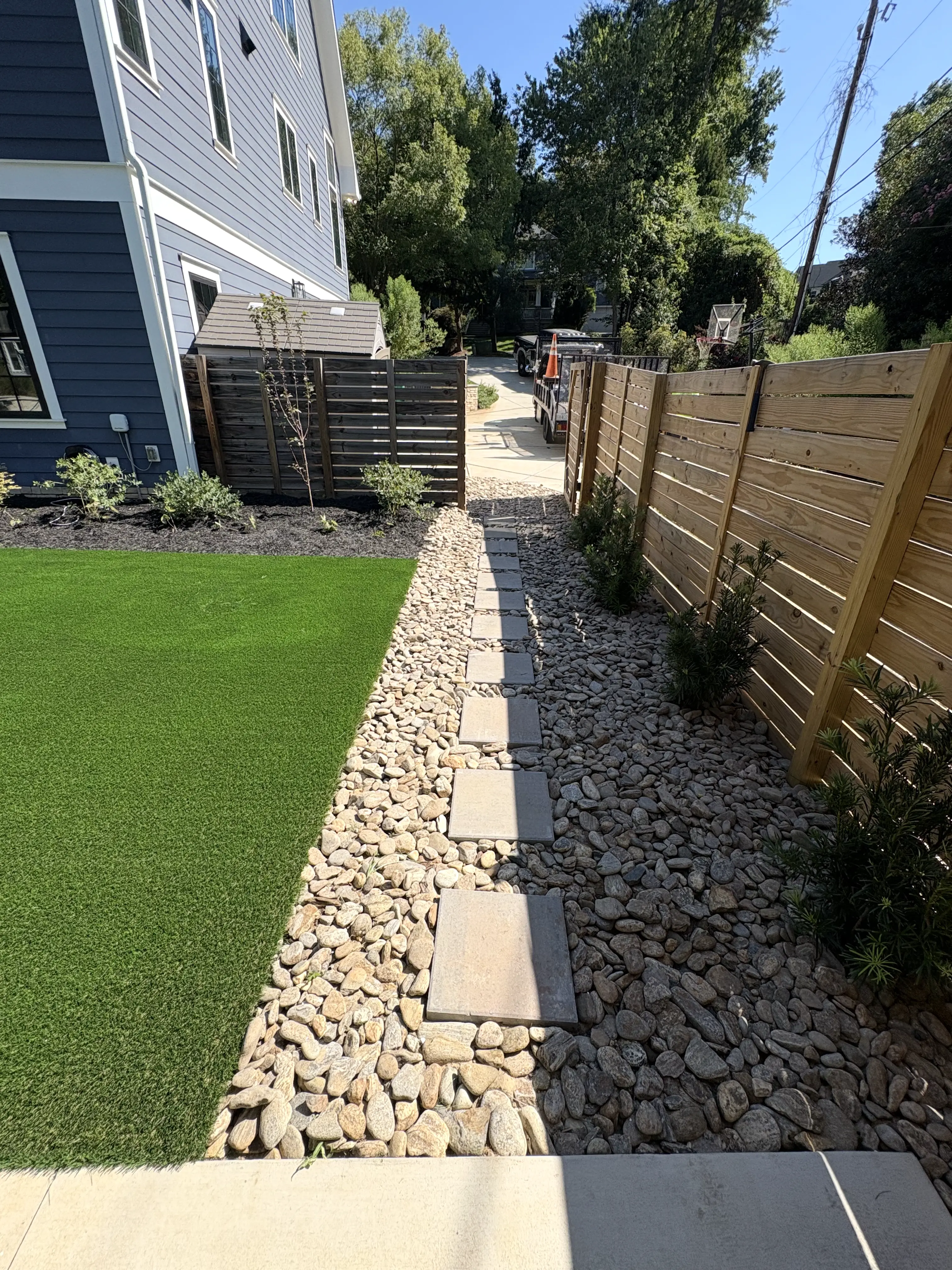 Professional general artificial turf installation by Atlantic Turf Specialists