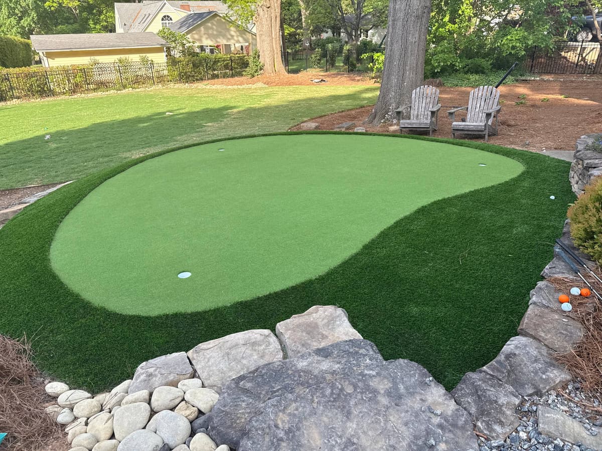 Rock Garden Putting Green