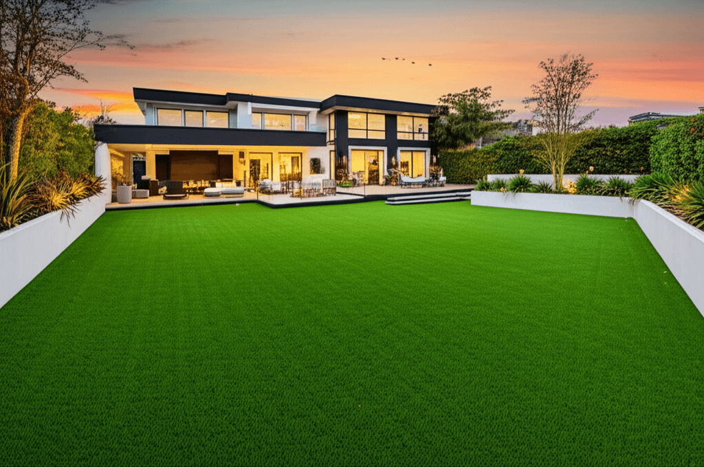 Professional artificial turf installation in Charlotte NC